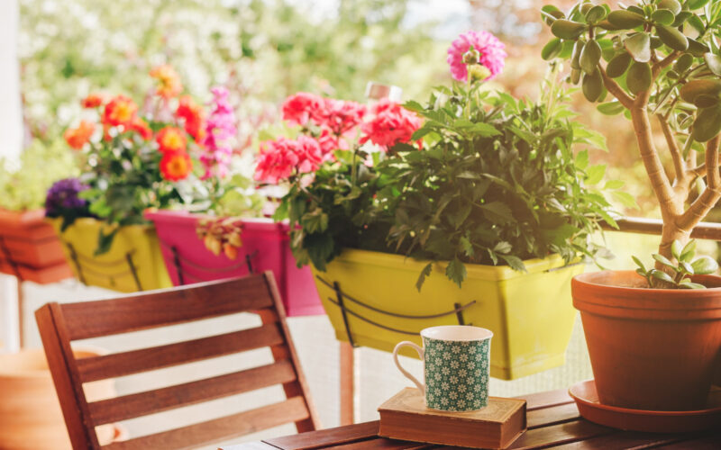 Come decorare il balcone di casa