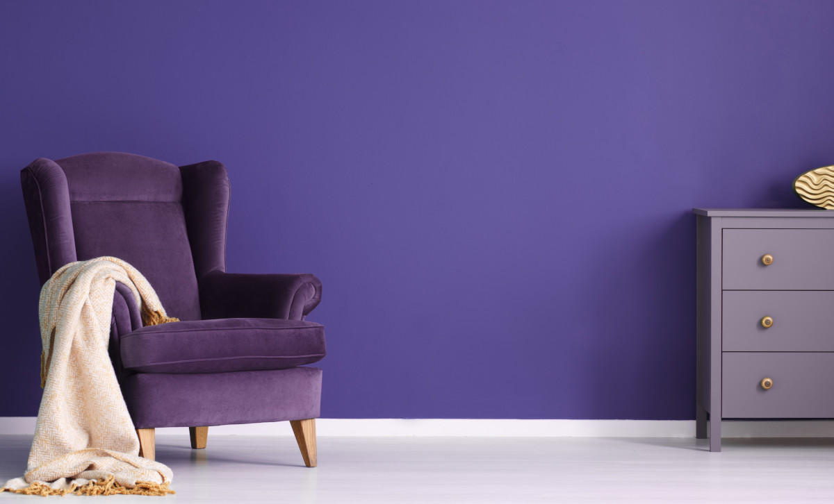 Il color ametista nell’interior design