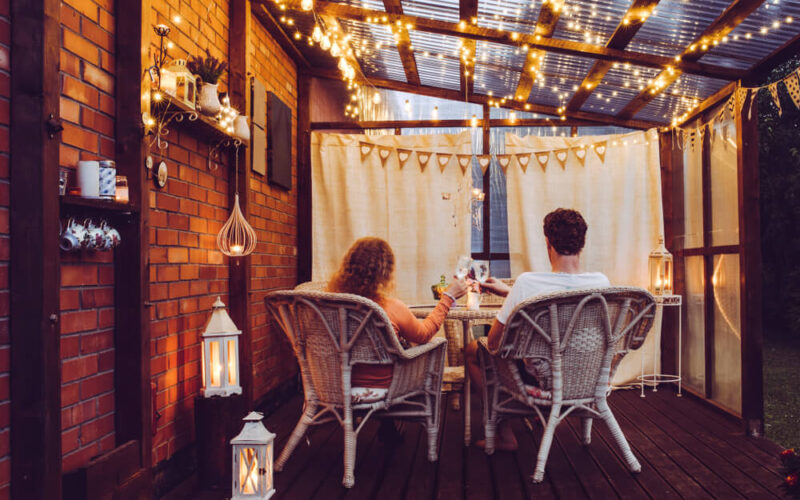 Come organizzare un aperitivo in terrazza