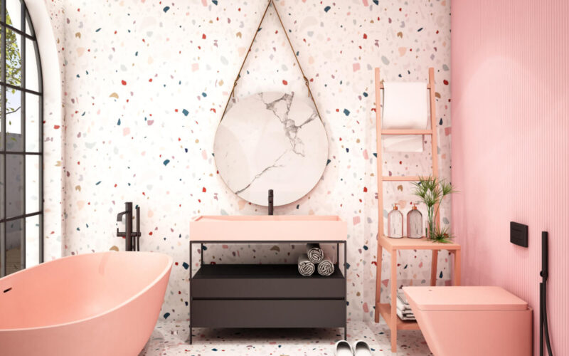 Pillole di interior design: il bagno in rosa|Lavabi di design per valorizzare il bagno|Pillole di interior design: il bagno in rosa|Pillole di interior design: il bagno in rosa