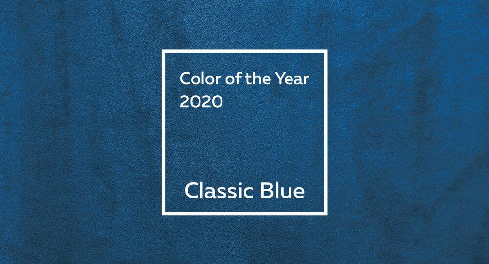 Pantone svela il protagonista del 2020: il Classic Blue||