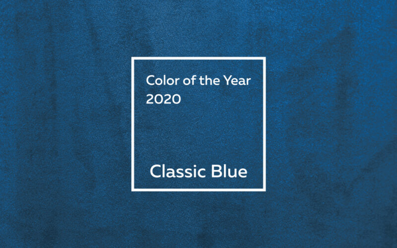 Pantone svela il protagonista del 2020: il Classic Blue||