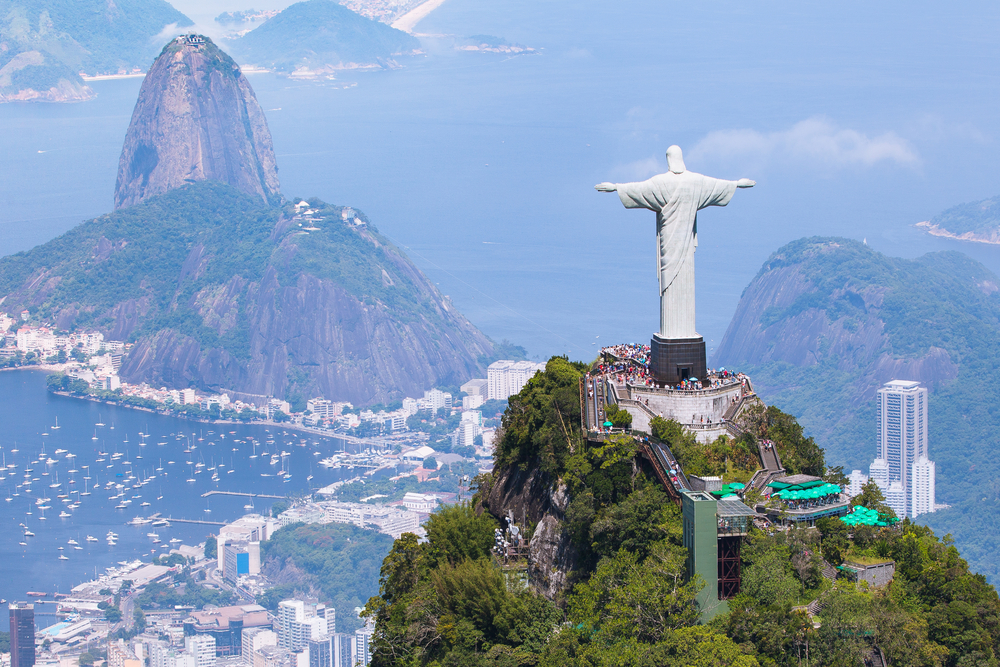 Cristo Redentore in Brasile sette meraviglie del mondo