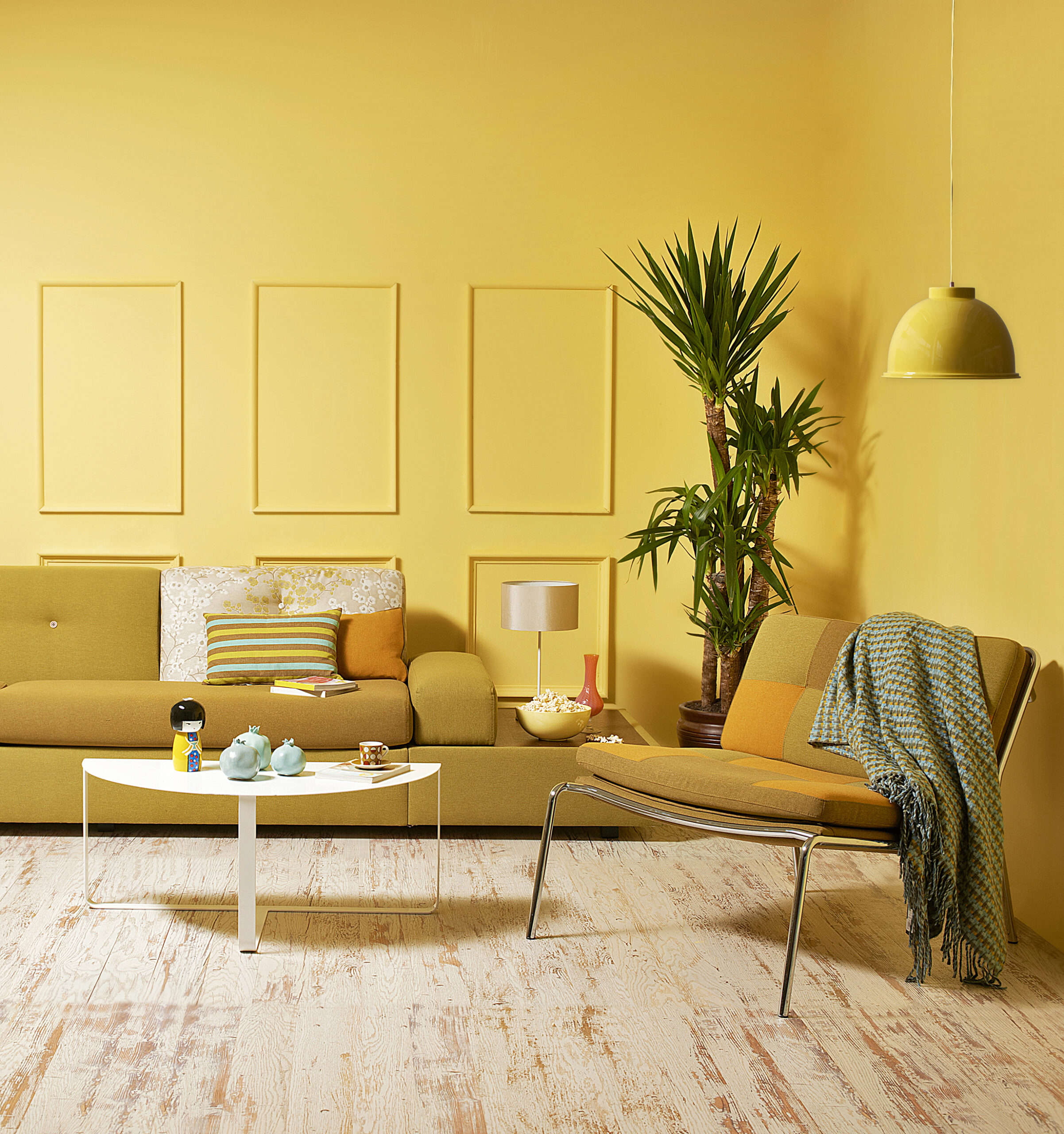 Pillole di interior design: utilizzare giallo e grigio nell’home decor