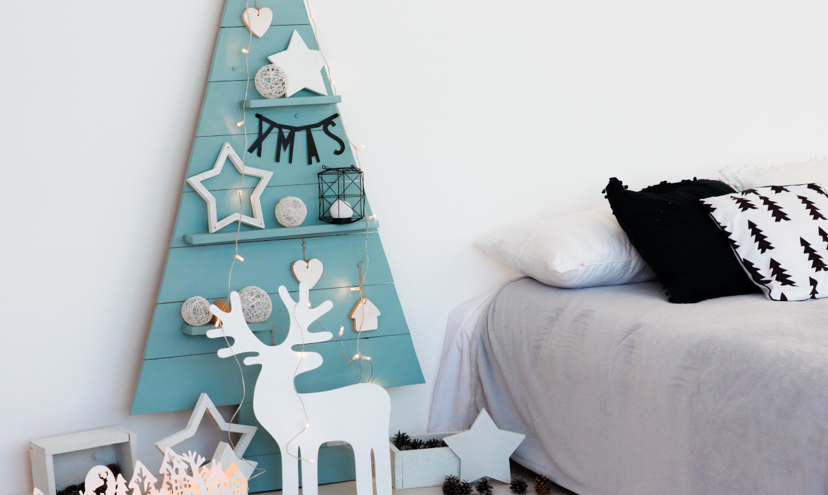 Pillole di interior design: tante idee per un albero di Natale fai da te