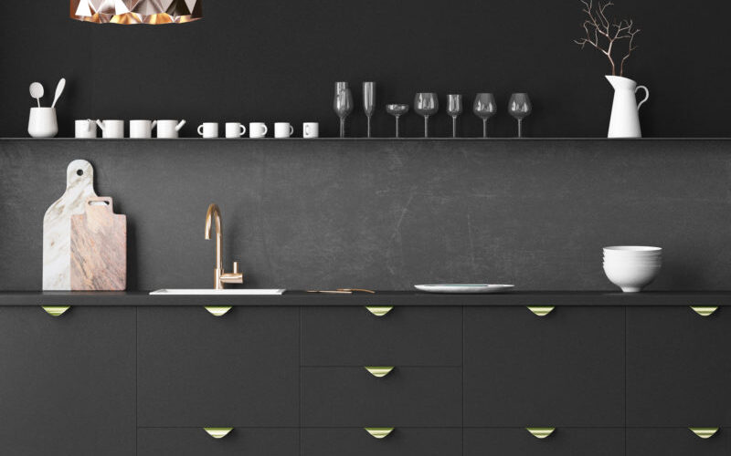 Cucina nera|lavagna kitchen|colore nero|casa nera|kriptonite krossing