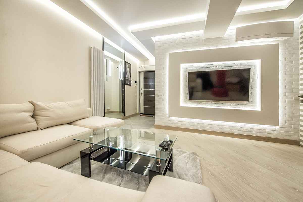 Strisce led per il design di interni: illuminare la casa con stile