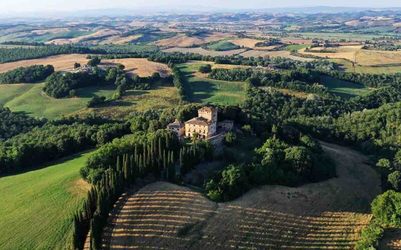 Il borgo di Buonconvento: i colori del cotto e delle crete|Il borgo di Buonconvento: i colori del cotto e delle crete