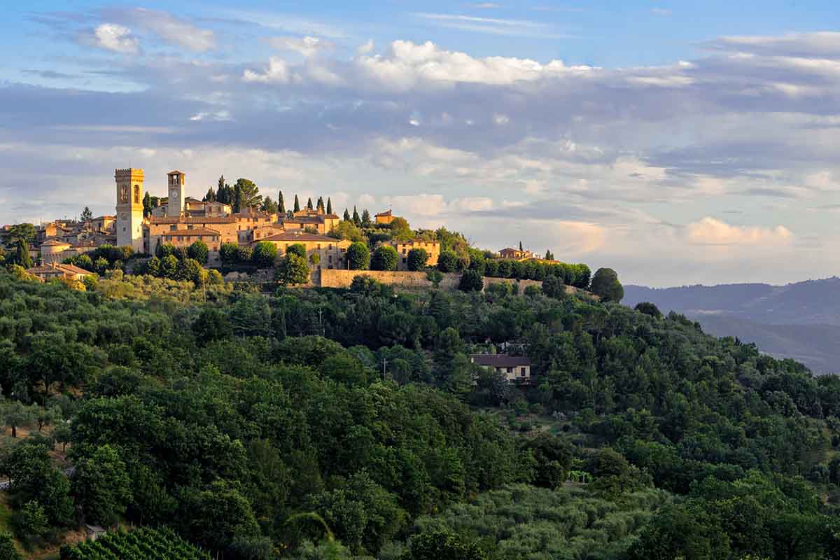 Il borgo di Corciano: silenzio e bellezza