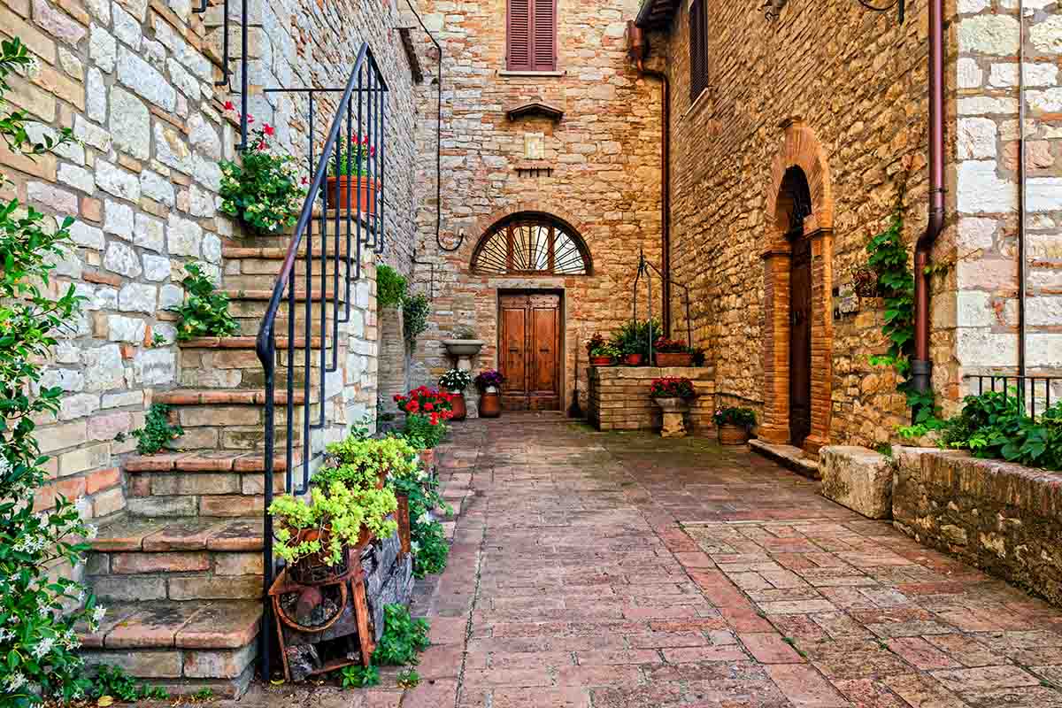 Il borgo di Corciano: silenzio e bellezza