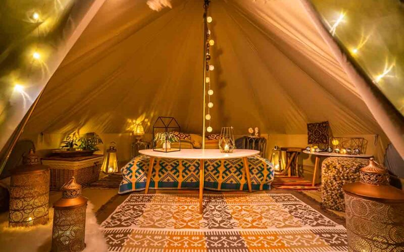 Glamping: vacanze estive in tenda ma con stile