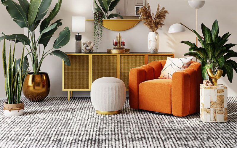 Maisons du Monde lancia il suo marketplace in Italia con oltre 150 brand partner|tappeto multicolor|tappeto modello persiano|tappeto pelo lungo|tappeto taftato