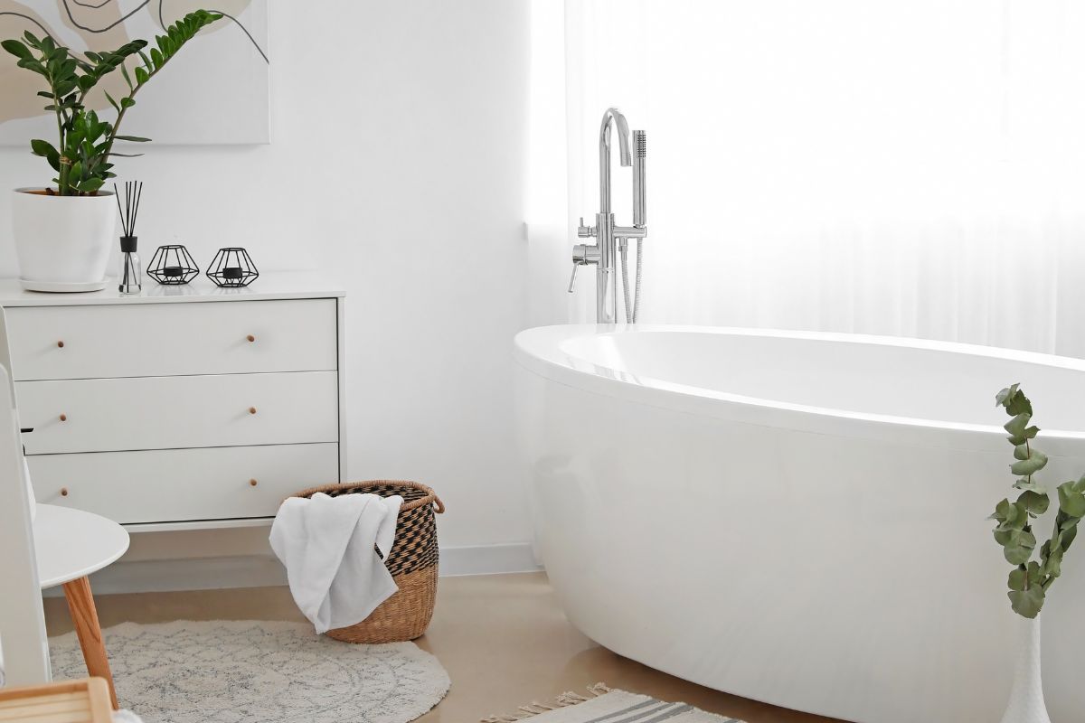 tappeto design bagno