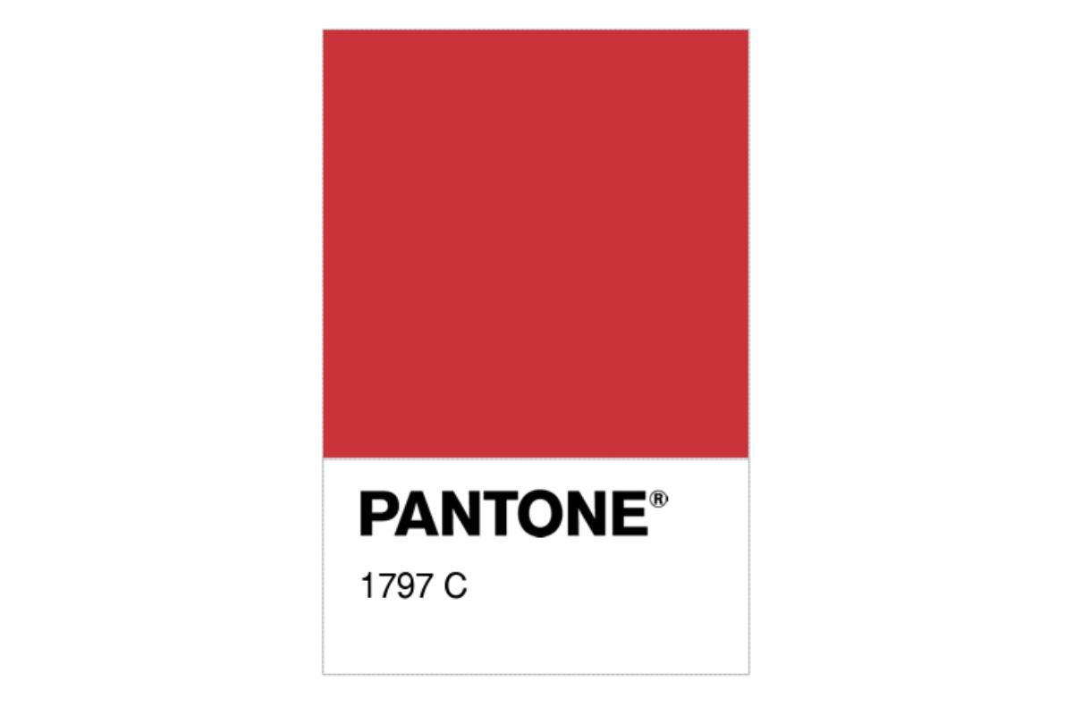 tonalità del rosso i nomi e codici Pantone 1797 C