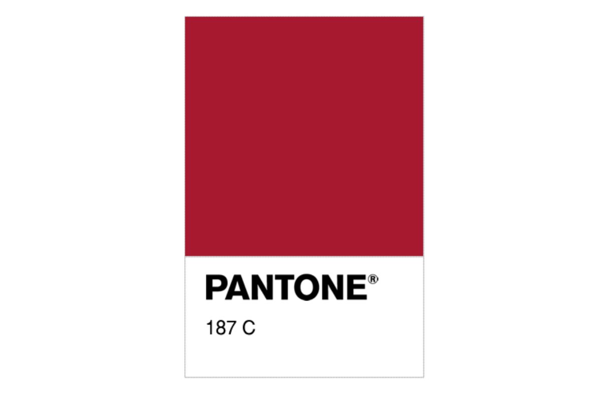 tonalità del rosso i nomi e codici Pantone 187 C