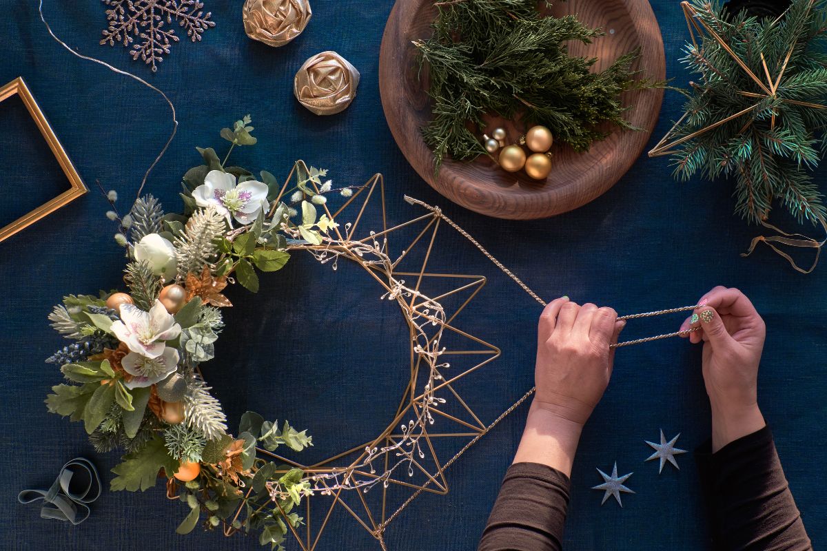 FIORI NATALIZI decorazioni natale