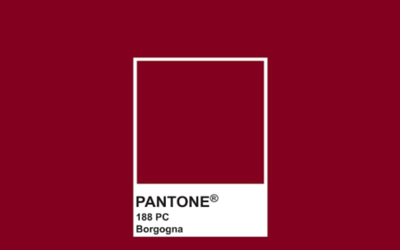 Pantone Color Borgogna la tonalità intensa che incanta il design