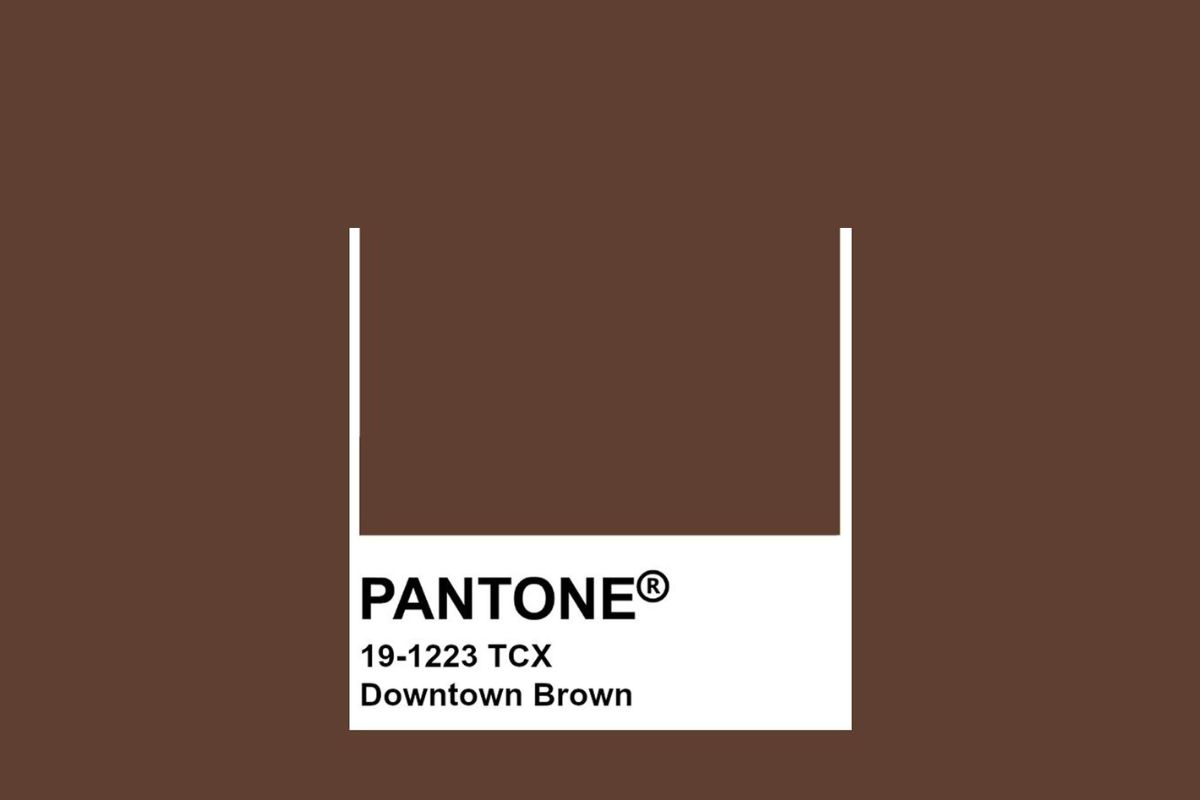 pantone cioccolato marrone terra